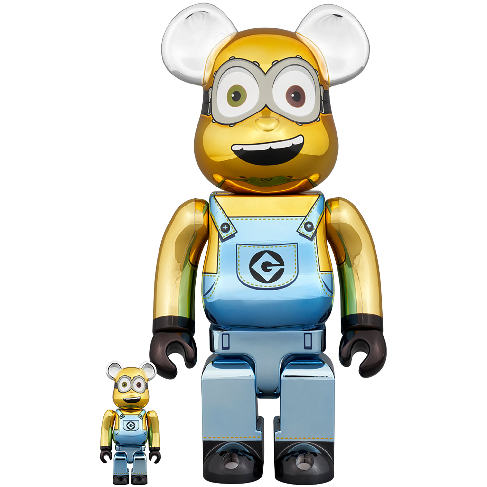 BE@RBRICK BOB Chrome Ver. 100％ & 400％《2024年7月発売・発送予定 受注期間は1月10日まで》