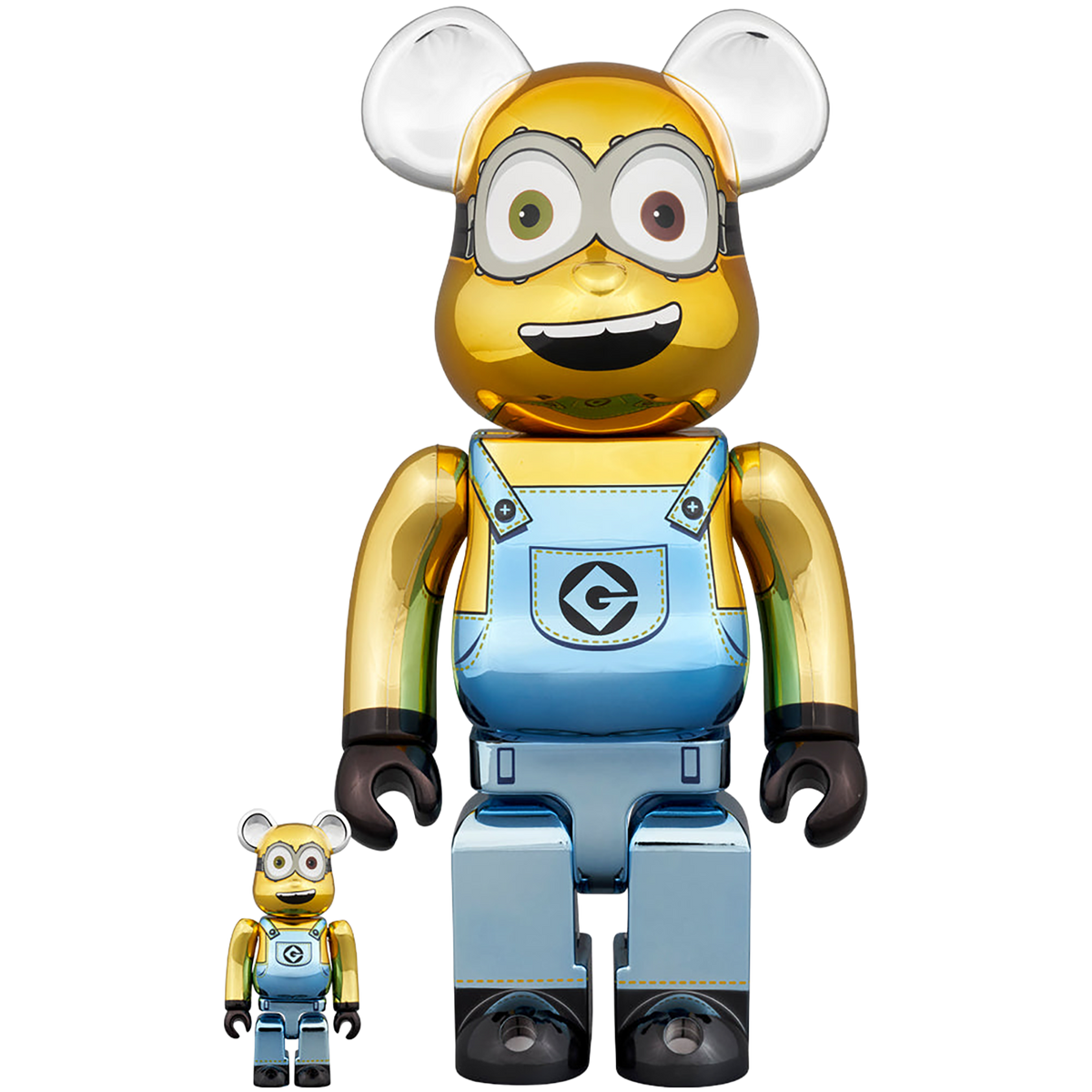 BE@RBRICK BOB Chrome Ver. 100％ & 400％《2024年7月発売・発送予定 受注期間は1月10日まで》
