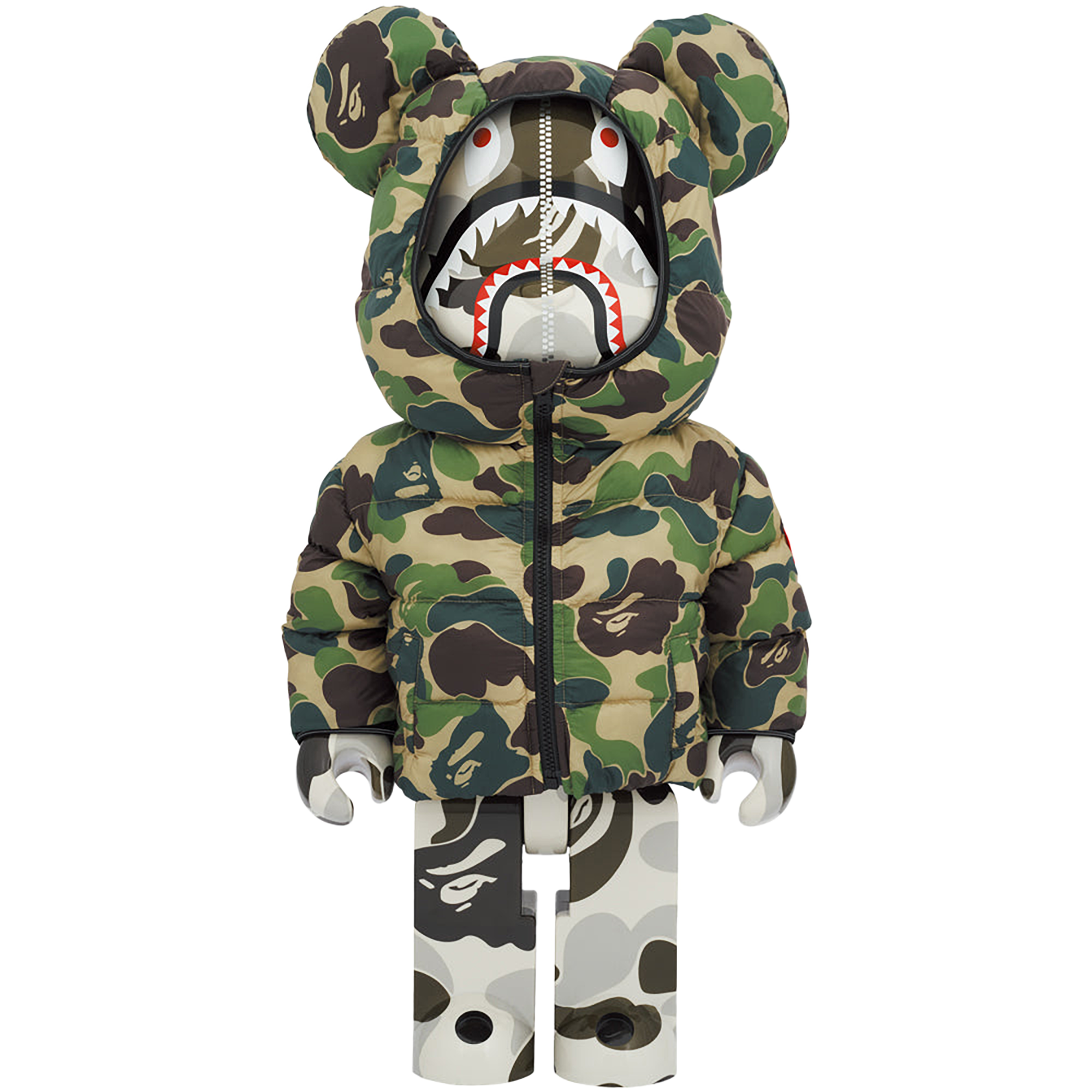 BE@RBRICK BAPE(R) × CANADA GOOSE SHARK 1000％
