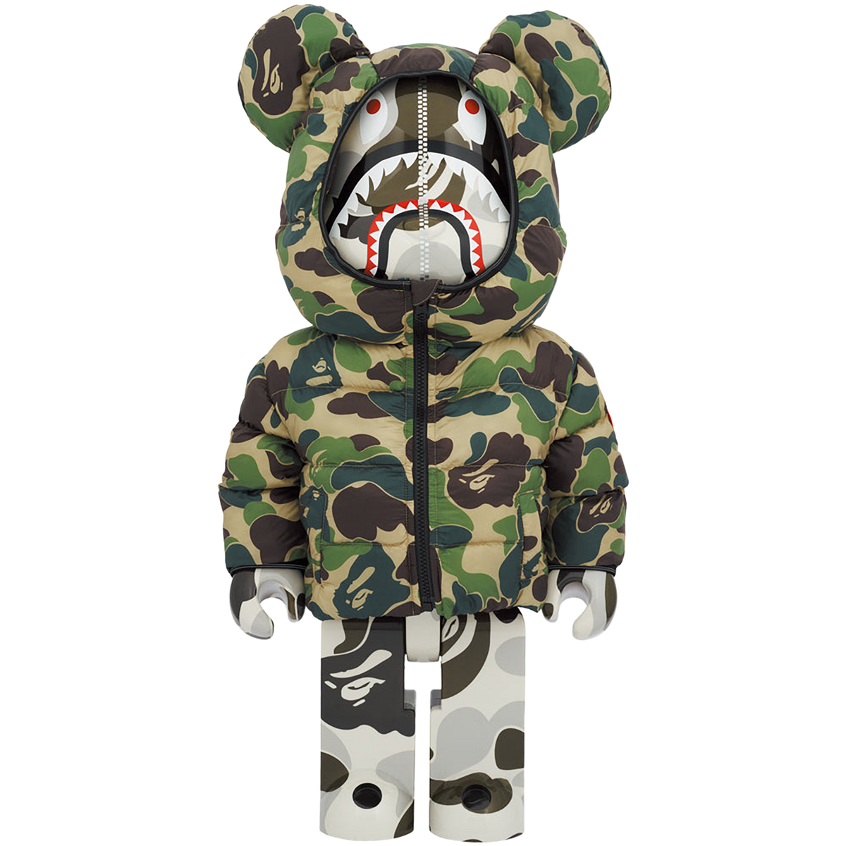 BE@RBRICK BAPE(R) × CANADA GOOSE SHARK 1000％
