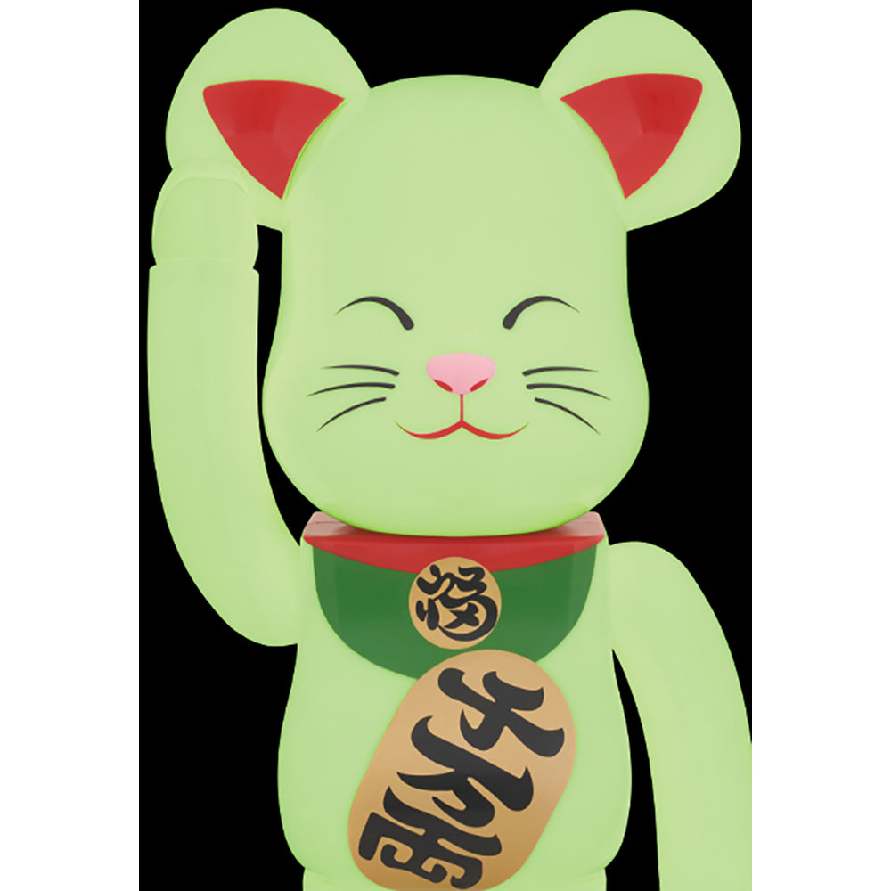 BE@RBRICK 招き猫 蓄光 1000％_1