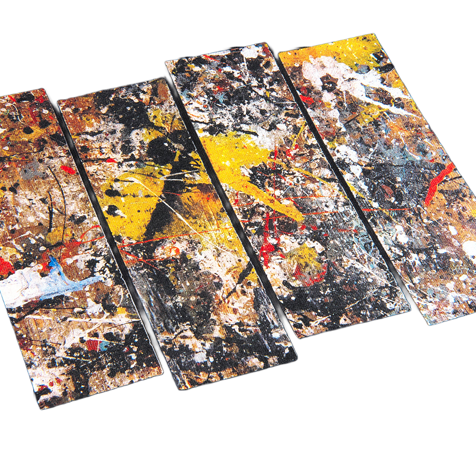 Jackson Pollock Studio PULLOVER HOODED "Floor Boards 01"