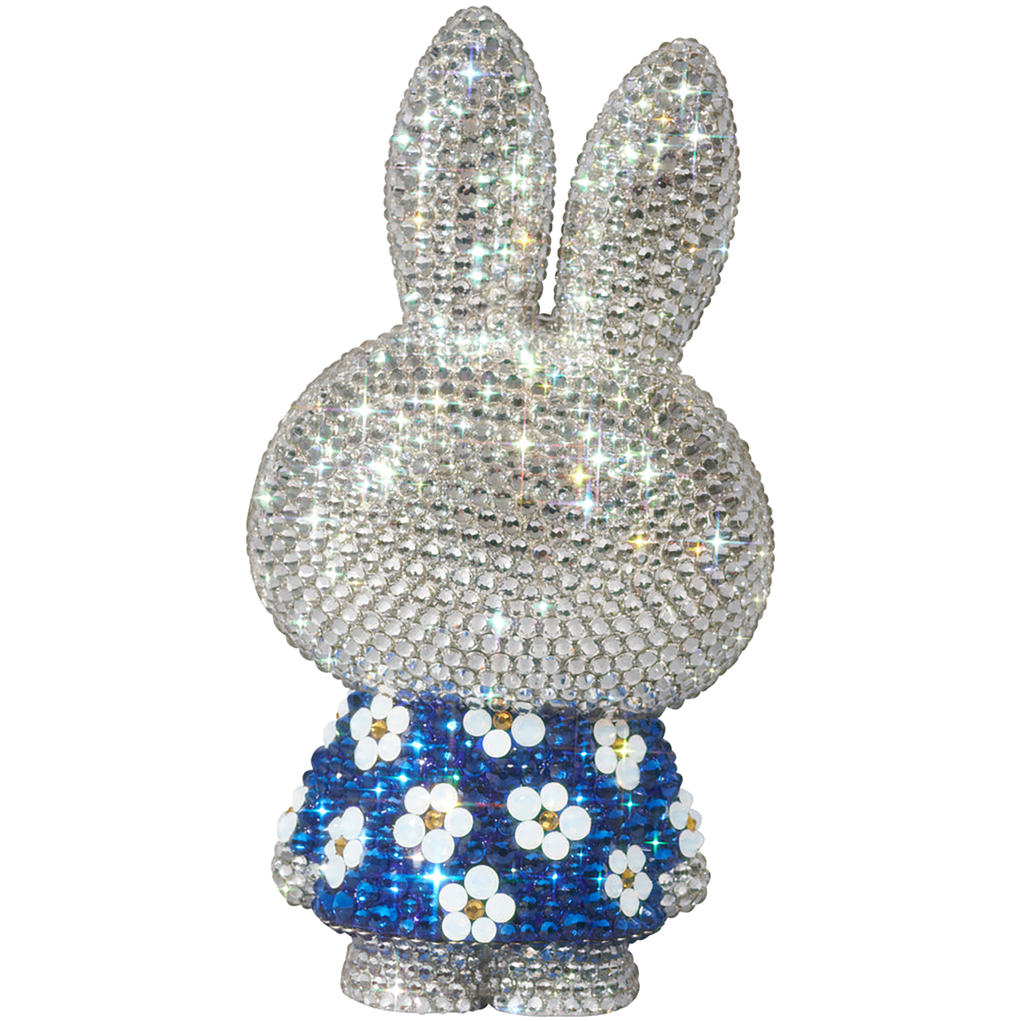UDF CRYSTAL DECORATE Miffy wearing a floral dress《Planned to be shipped in late February 2024》