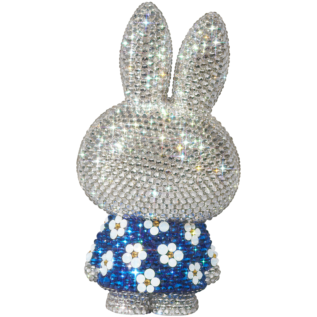 UDF CRYSTAL DECORATE Miffy wearing a floral dress《Planned to be shipped in late February 2024》