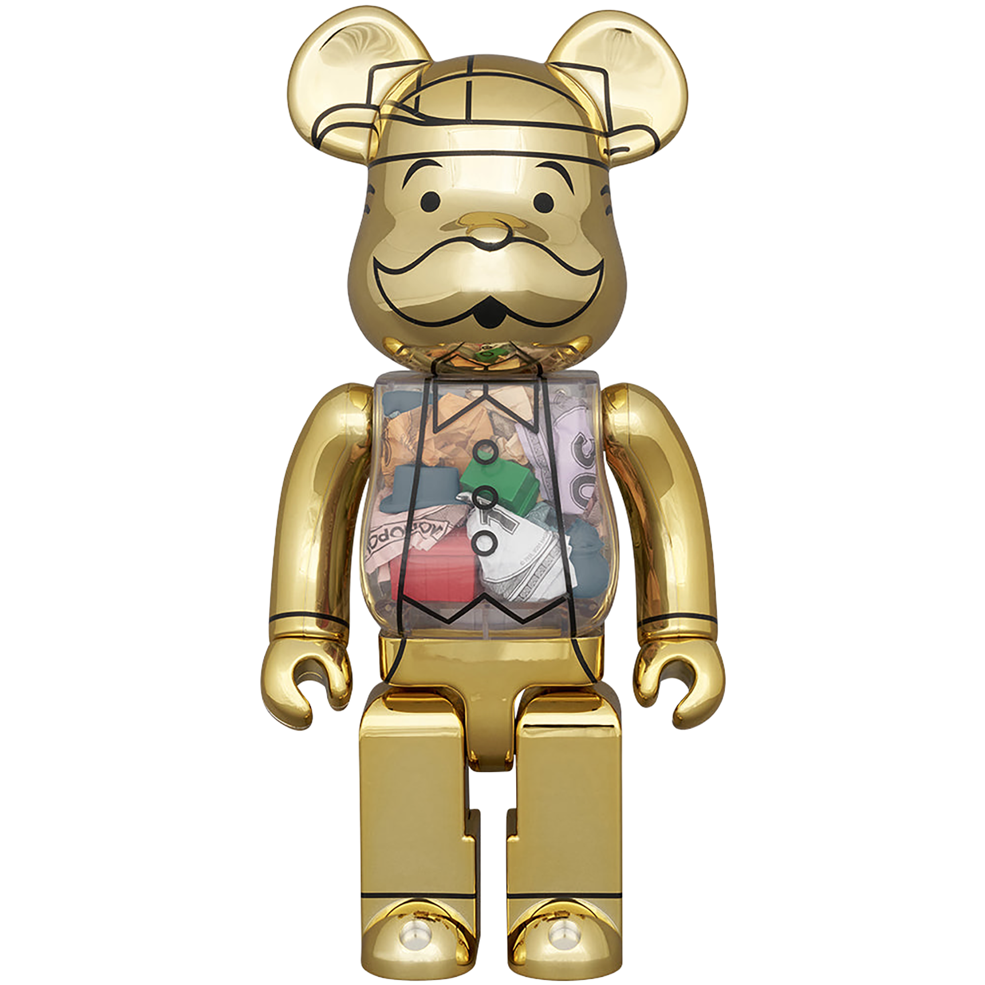 BE@RBRICK Mr.Monopoly 90th Anniv. Ver. 400％《Planned to be shipped in late June 2026 / Order period is until January 10》