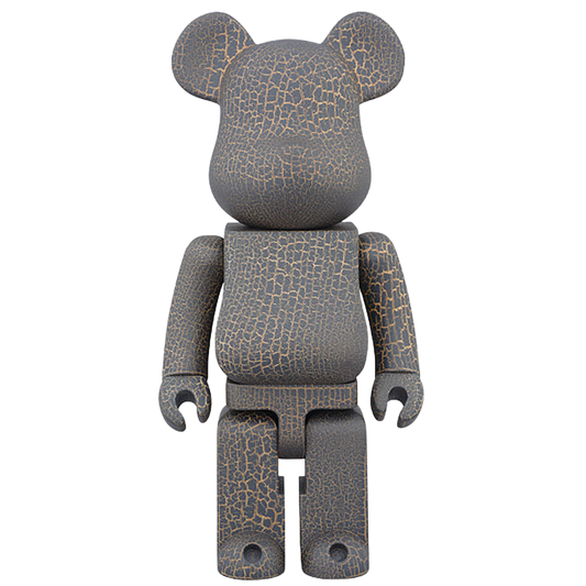 BE@RBRICK Karimoku 裂纹漆 400%