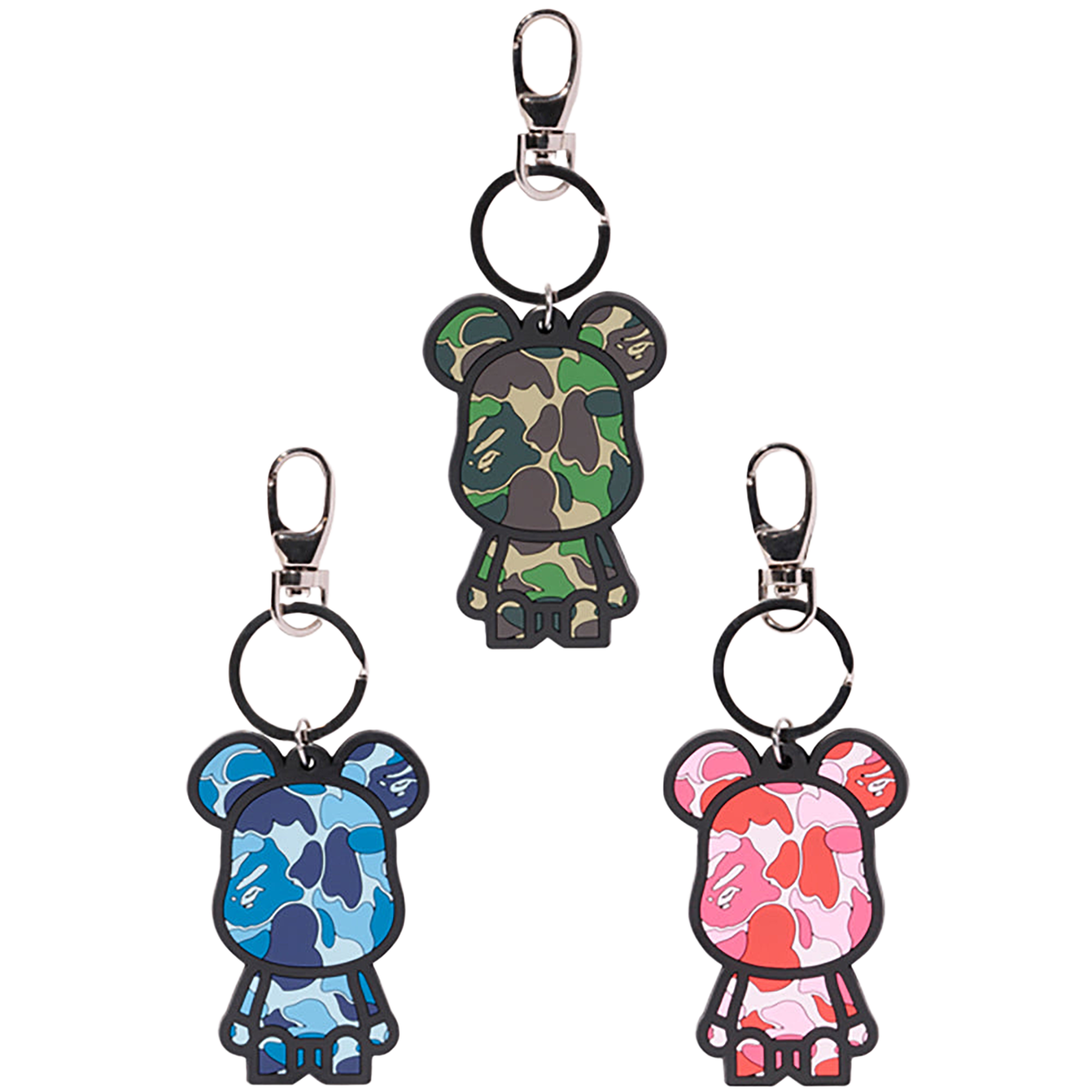 ABC BE@R SILICON KEYCHAIN