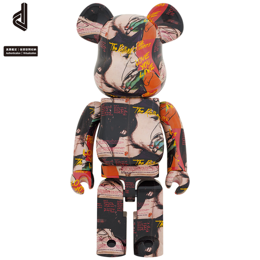 BE@RBRICK 安迪·沃霍尔 × 滚石乐队“Love You Live” 1000%