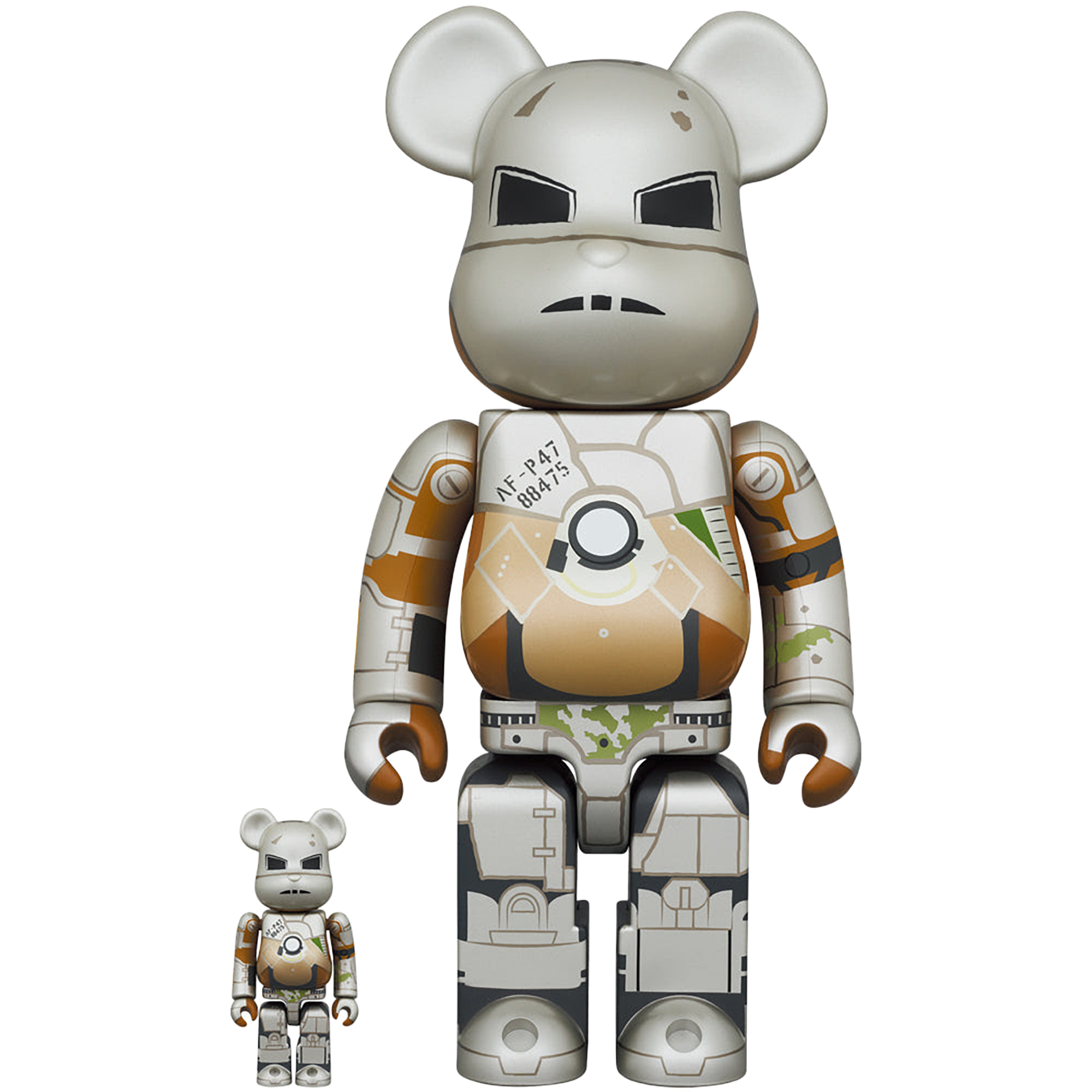 BE@RBRICK IRON MAN MARK I 100％ & 400％