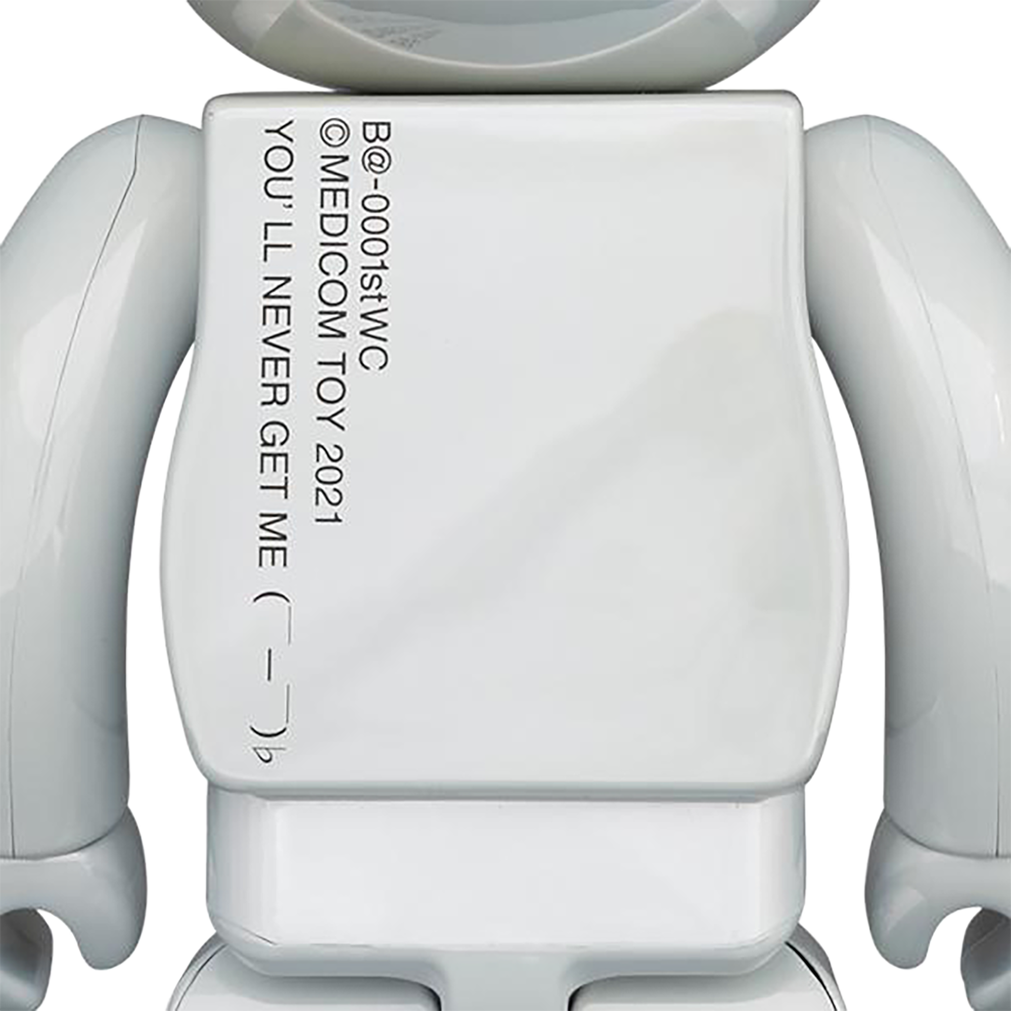 BE@RBRICK 1st MODEL WHITE CHROME 400％ | MEDICOM TOY OFFICIAL STORE