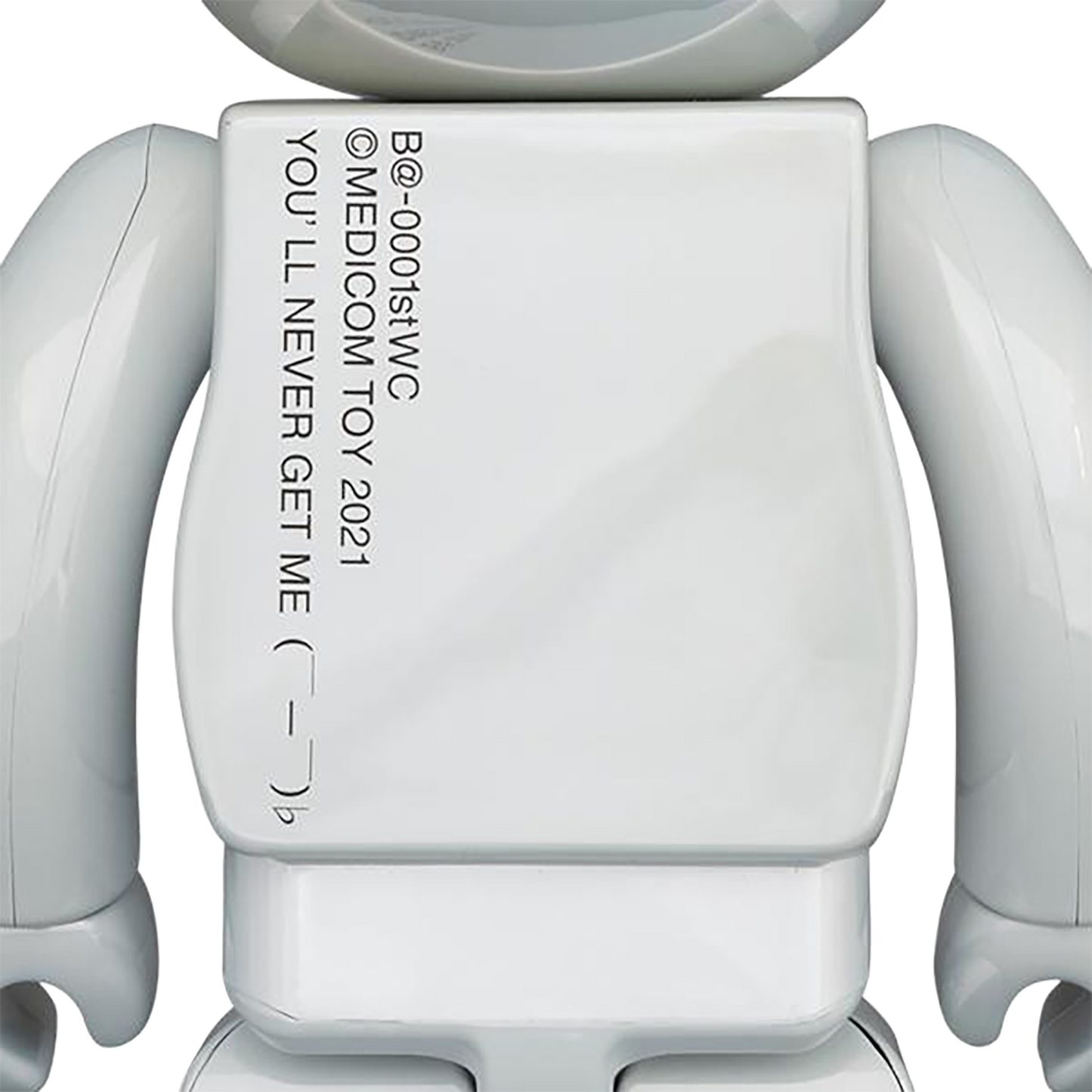 BE@RBRICK 第一个型号 白铬 400%