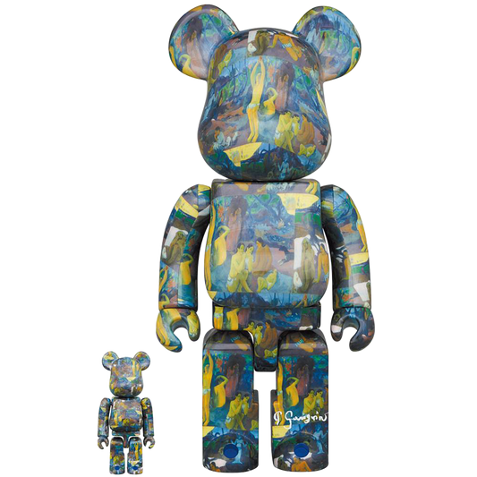 BE@RBRICK Eugène Henri Paul Gauguin “我们从哪里来？我们是什么？我们要去哪里？” 100% 和 400%
