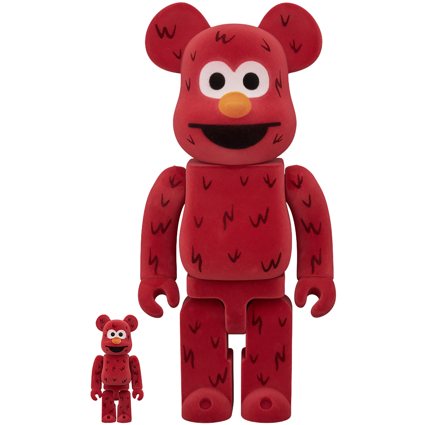 BE@RBRICK ELMO FLOCKY Ver. 100% & 400%《预计2026年3月发售发货，订购期截止至11月10日》
