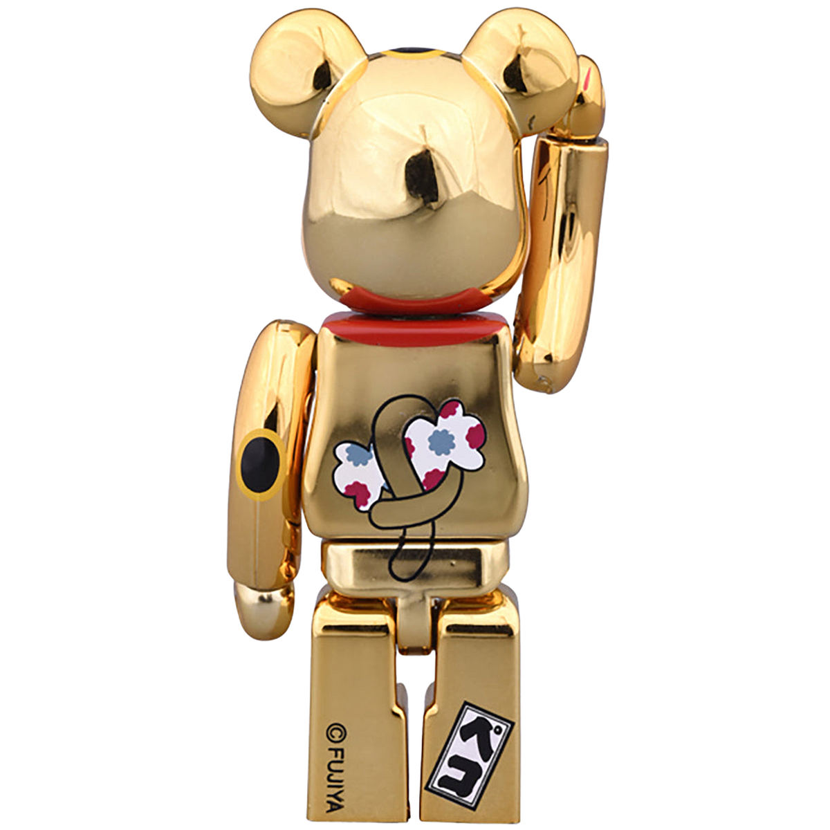 BE@RBRICK 招き猫 ペコちゃん 金メッキ 100％ & 400％