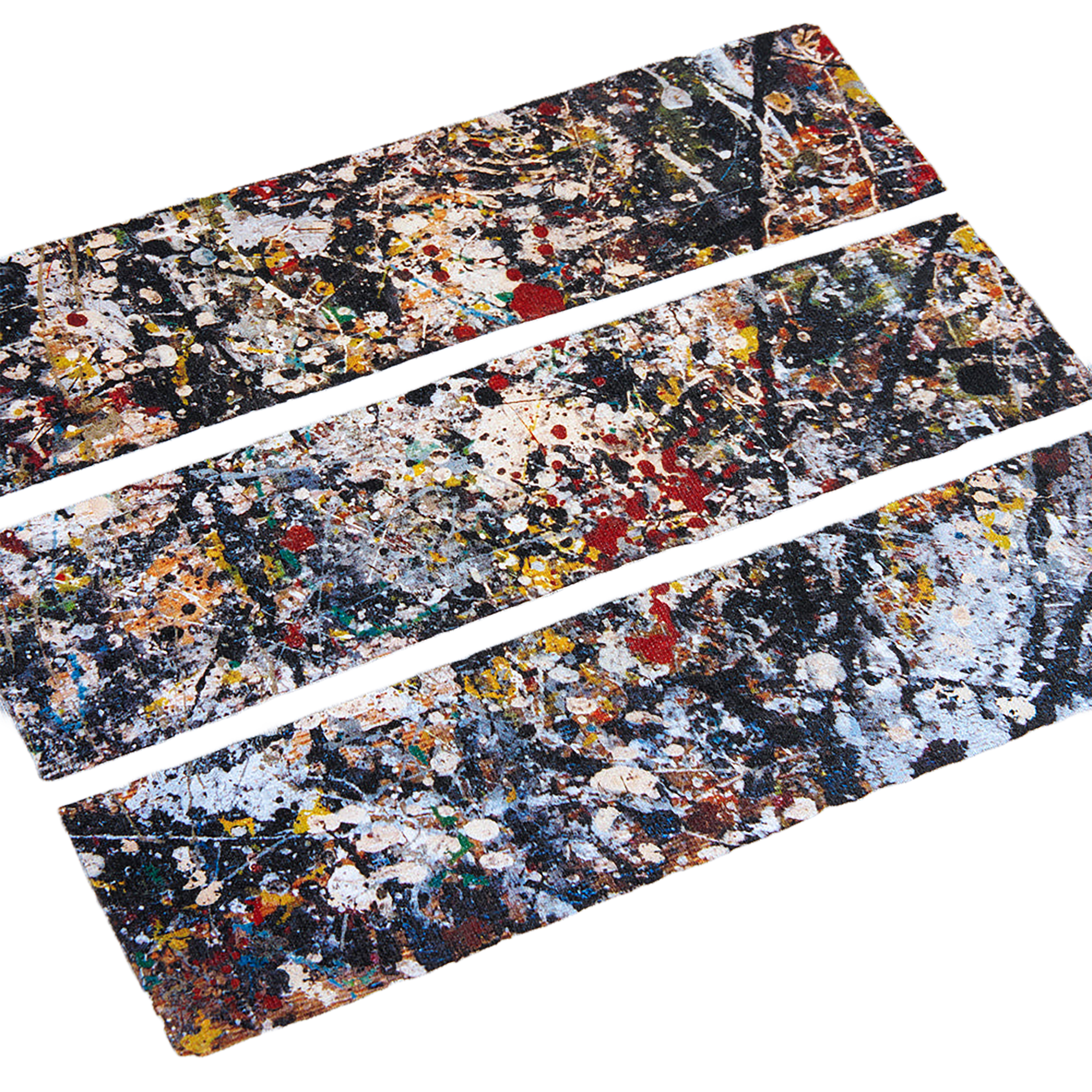 Jackson Pollock Studio PULLOVER HOODED "Floor Boards 02"