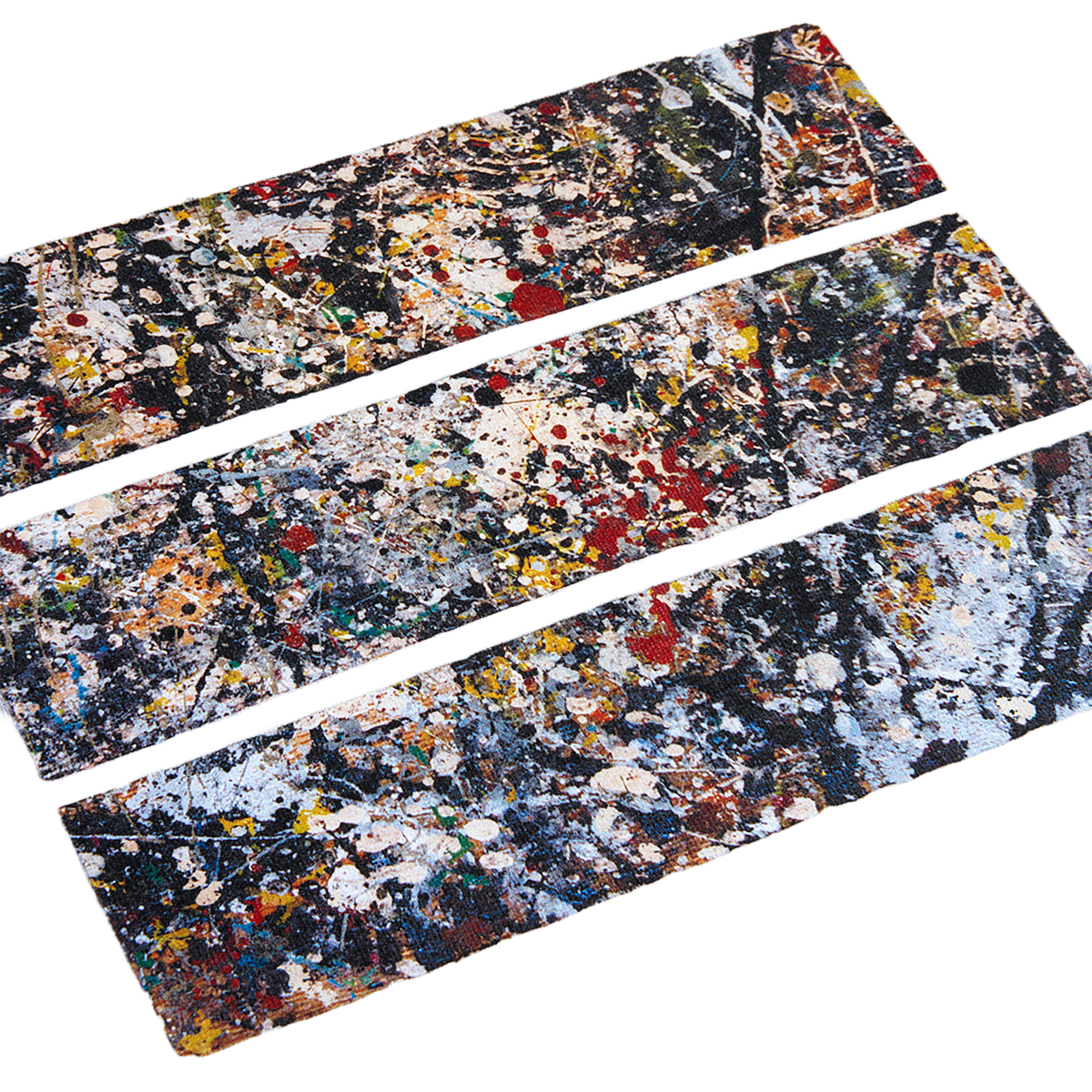 Jackson Pollock Studio PULLOVER HOODED "Floor Boards 02"