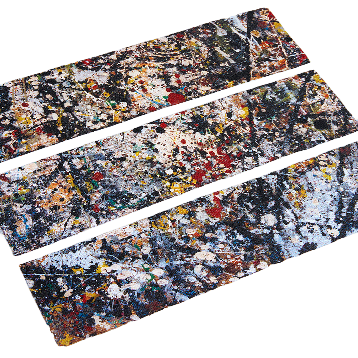 Jackson Pollock Studio PULLOVER HOODED "Floor Boards 02"