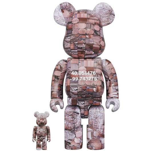 BE@RBRICK 本杰明·格兰特“概述”内布拉斯加州 100% 和 400%