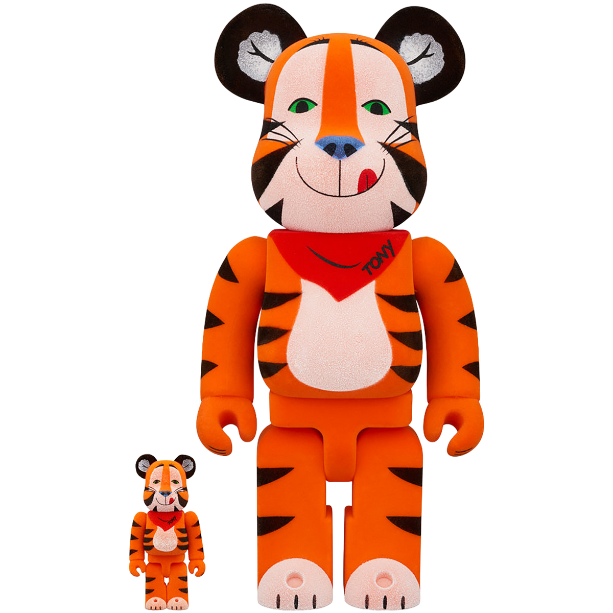 BE@RBRICK TONY THE TIGER VINTAGE FLOCKY Ver.100％ & 400％《2024年5月発売・発送予定 受注期間は11月10日まで》