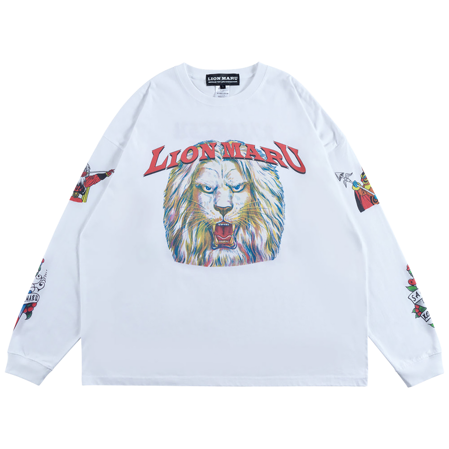 MLE Kaiketsu Lion Maru “LION FACE” LONG TEE