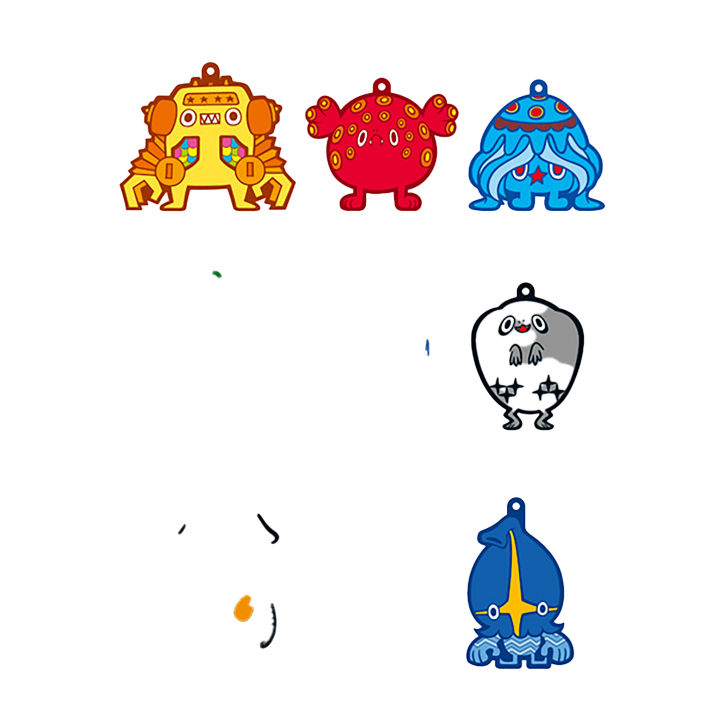 KAIJU PLANET ラバーストラップ