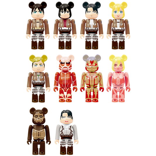 BE@RBRICK 進撃の巨人 10体セット