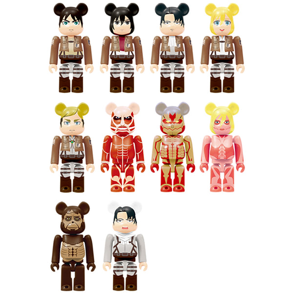 BE@RBRICK 進撃の巨人 10体セット | MEDICOM TOY OFFICIAL STORE