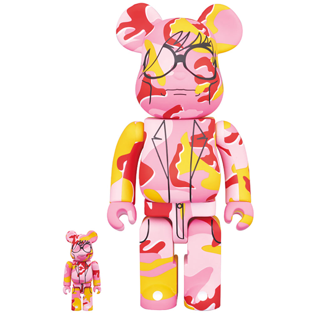 BE@RBRICK ANDY WARHOL Camo Ver. 100％ & 400％_0