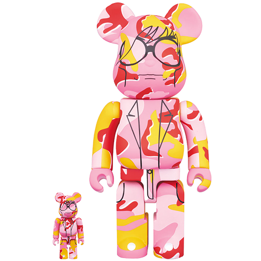 BE@RBRICK ANDY WARHOL Camo Ver. 100％ & 400％