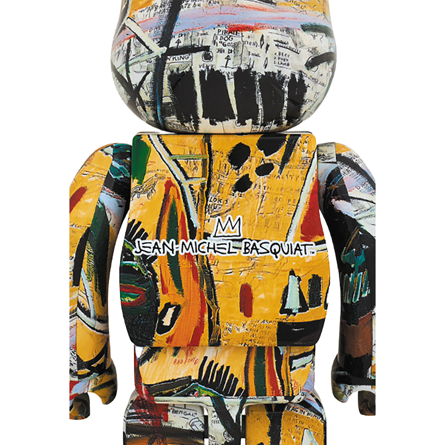 BE@RBRICK JEAN-MICHEL BASQUIAT 1000％