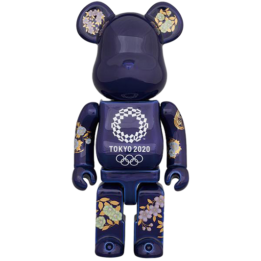 有田烧 Bearbrick 400%（东京 2020 年奥运会会徽）
