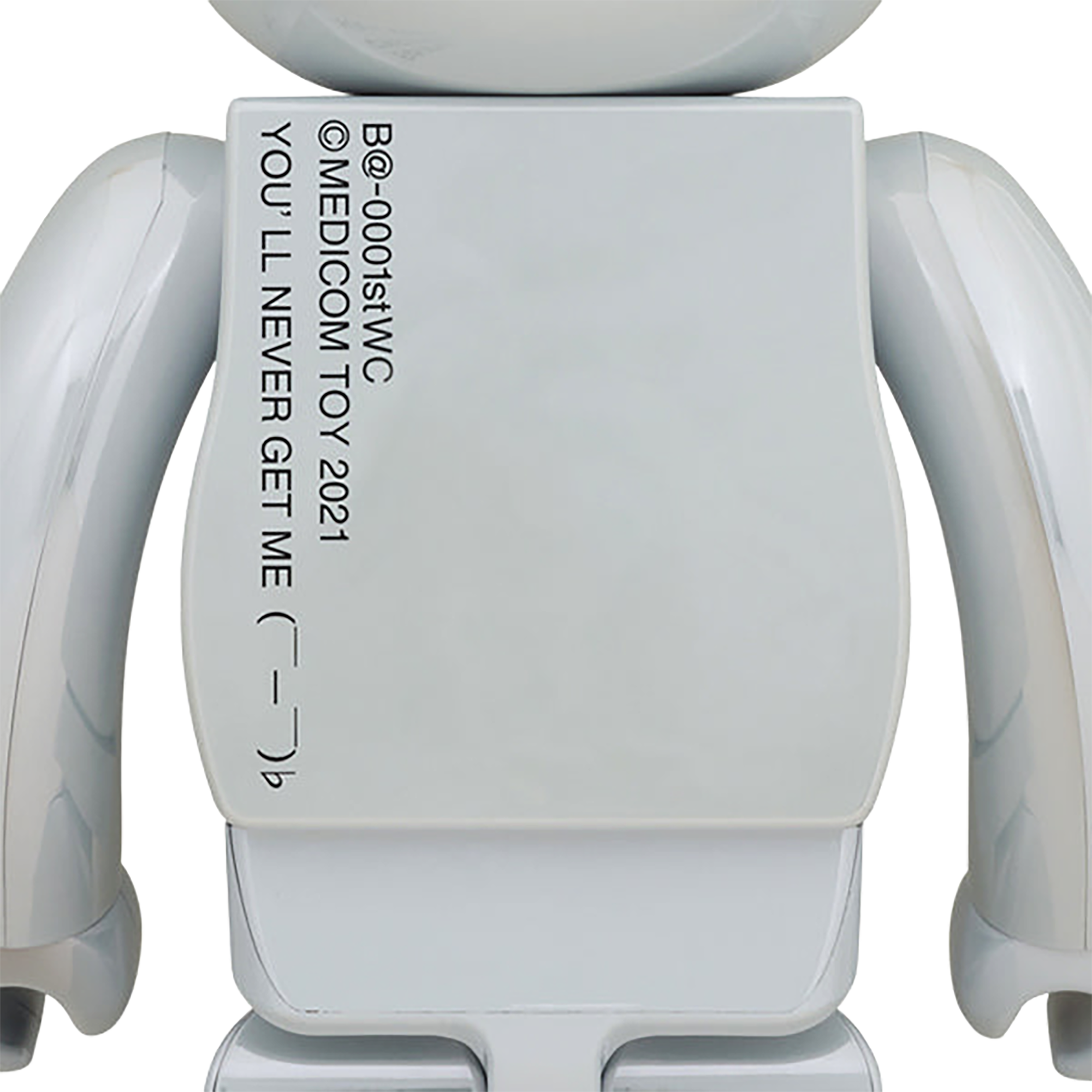 BE@RBRICK 第一个型号 白铬 1000%