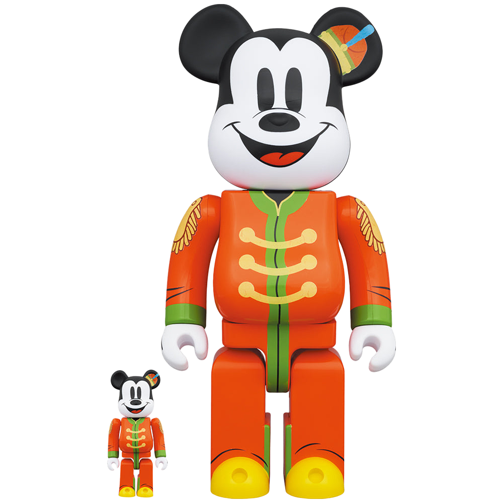 BE@RBRICK MICKEY MOUSE “The Band Concert” 100％ & 400％