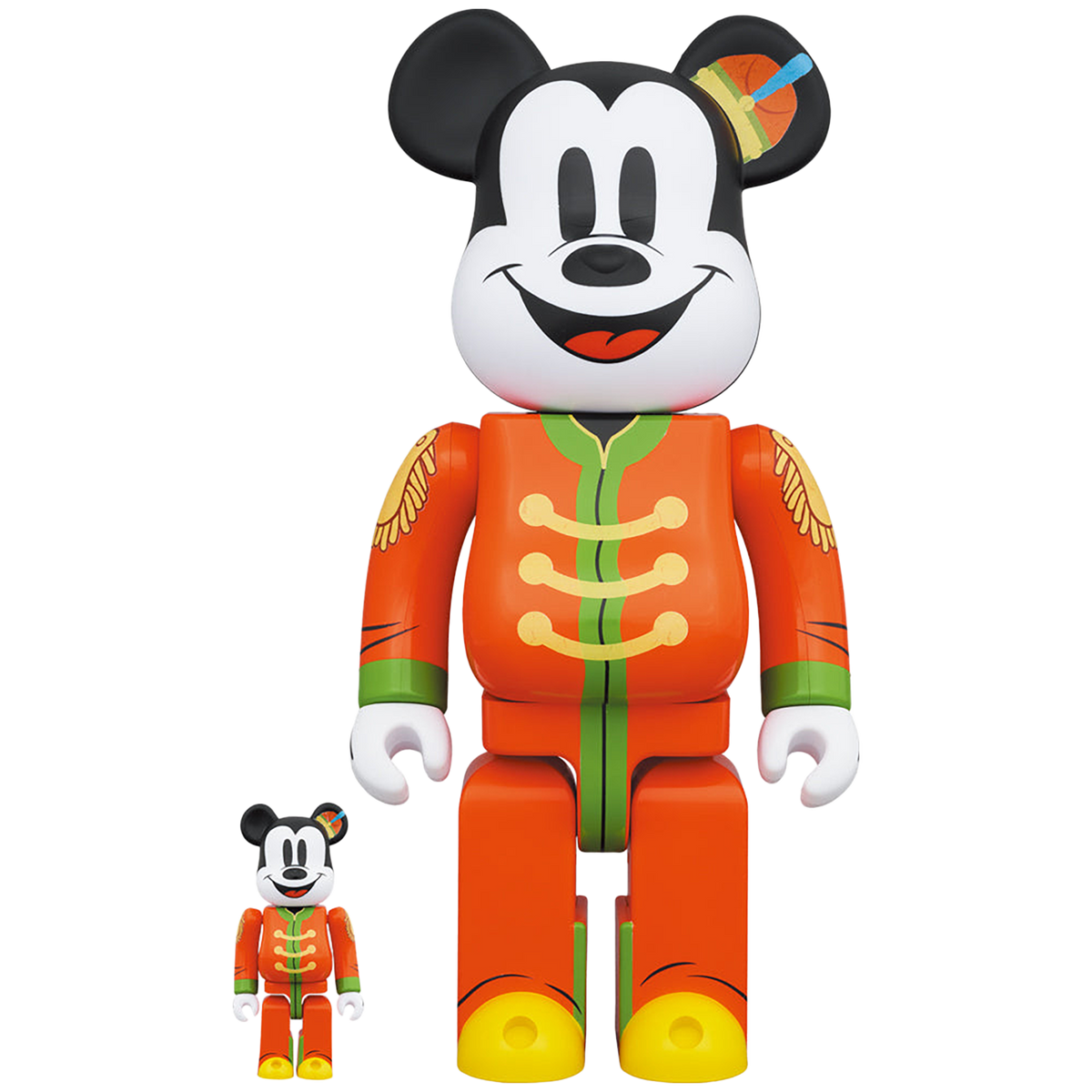 BE@RBRICK MICKEY MOUSE “The Band Concert” 100％ & 400％