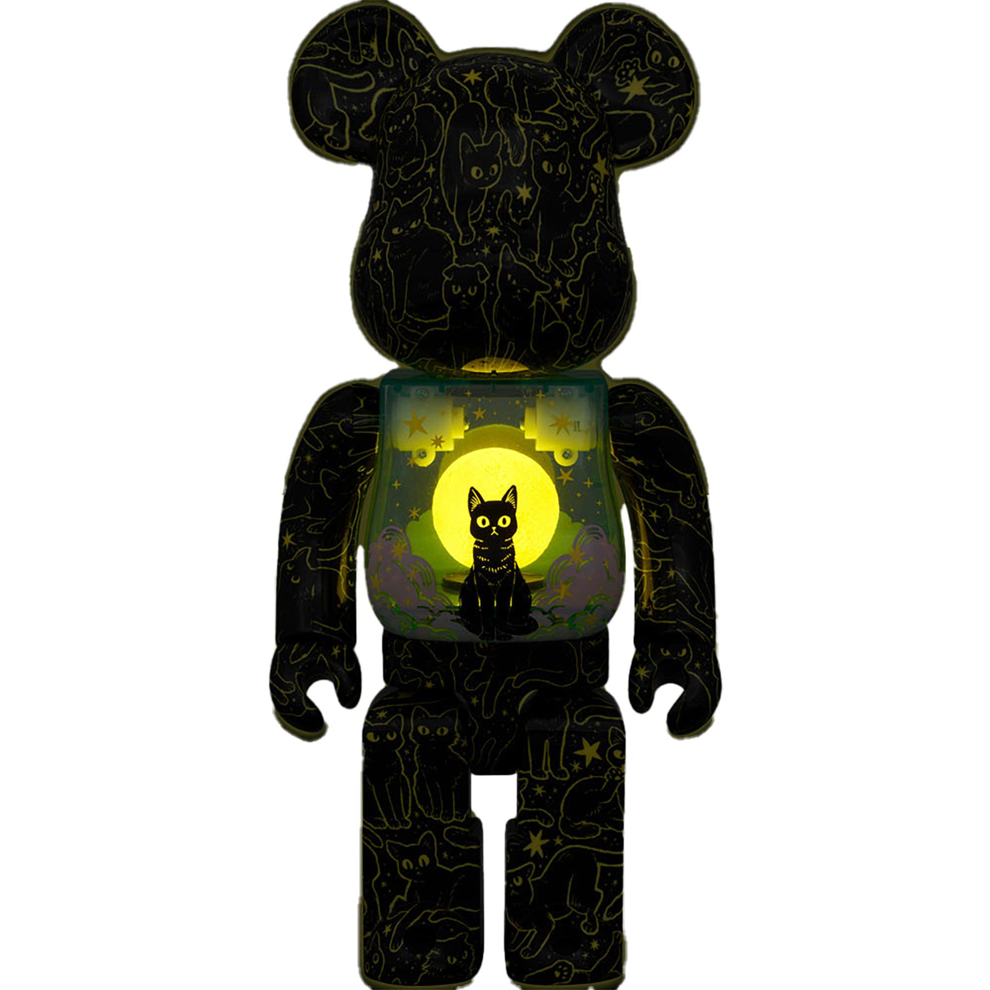 BE@RBRICK Cat in the Night Sky 400％