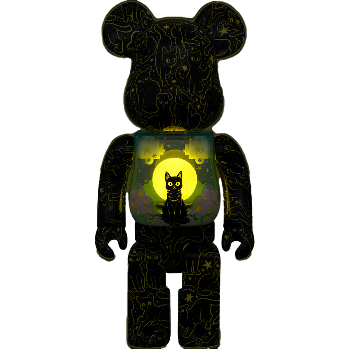 BE@RBRICK Cat in the Night Sky 400％