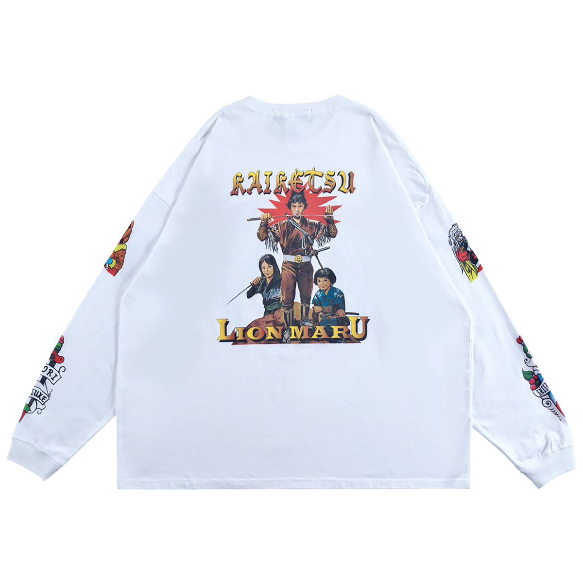 MLE Kaiketsu Lion Maru “LION FACE” LONG TEE