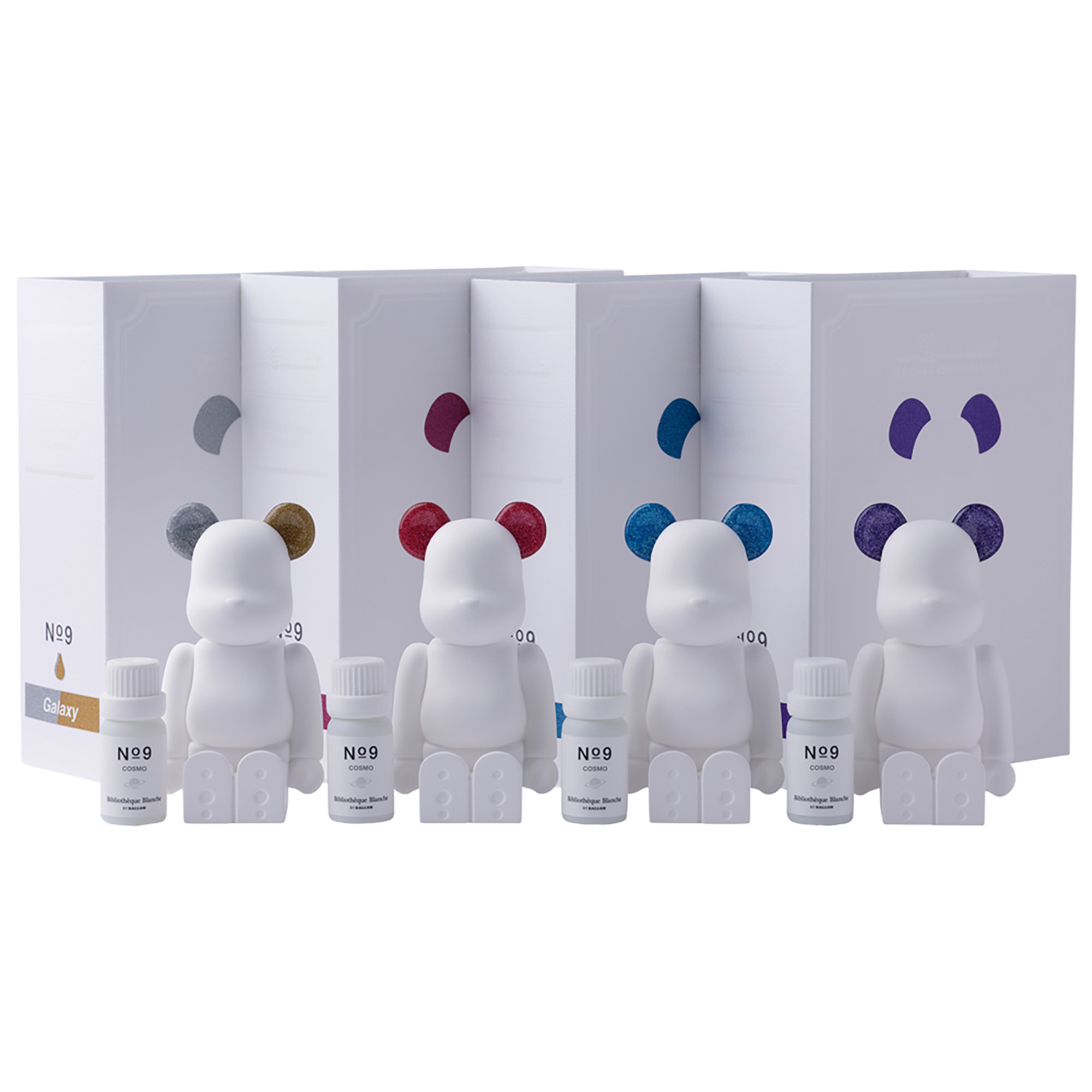 BE@RBRICK AROMA ORNAMENT  No.9 Galaxy 2021  SILVER GOLD NEBULA/PINK NEBULA/AQUA NEBULA/ PURPLE NEBULA
