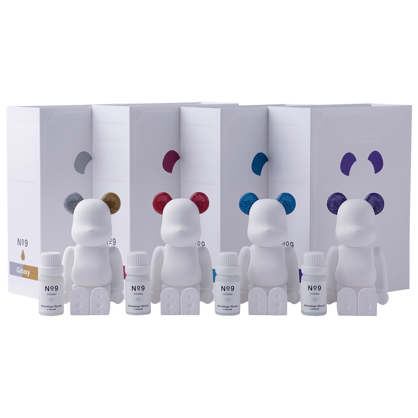 BE@RBRICK AROMA ORNAMENT  No.9 Galaxy 2021  SILVER GOLD NEBULA/PINK NEBULA/AQUA NEBULA/ PURPLE NEBULA
