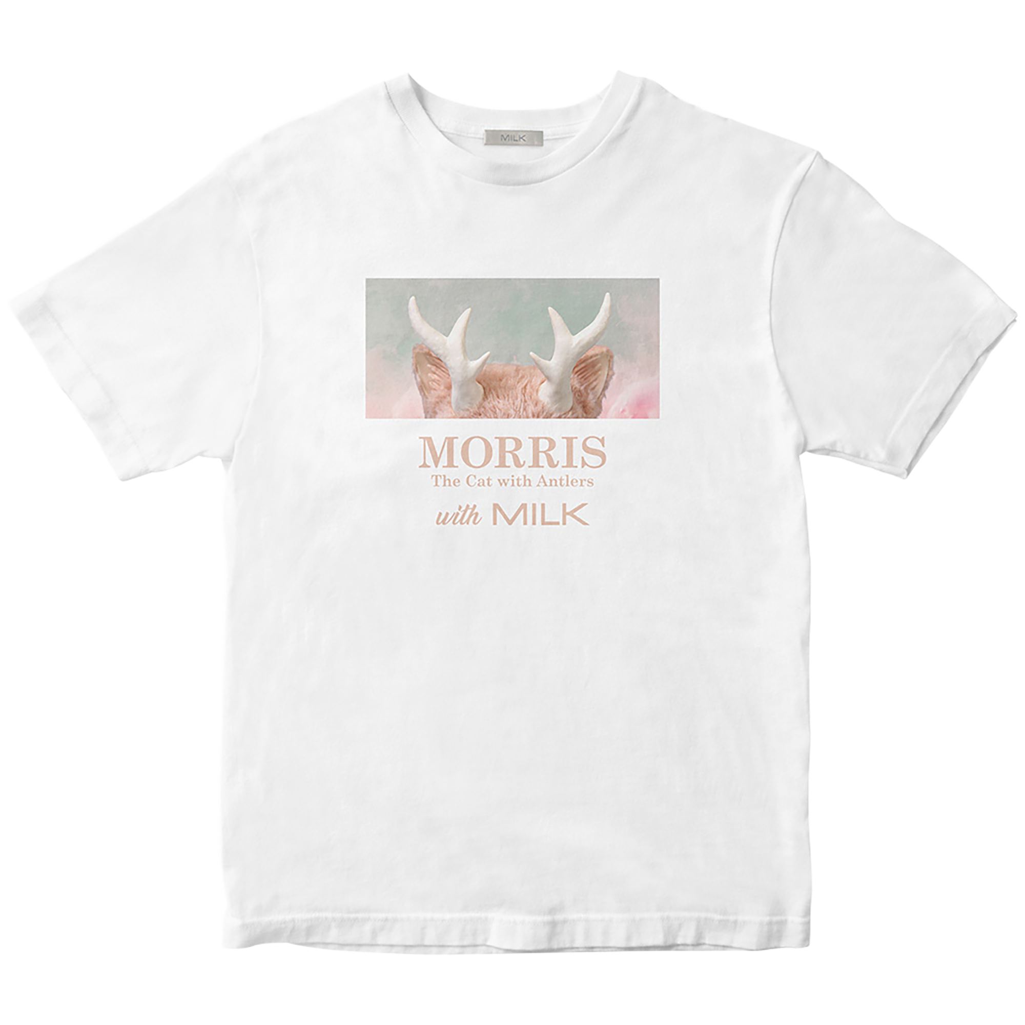 MORRIS×MILK T-shirt《Planned to be shipped in late Sep. 2021》