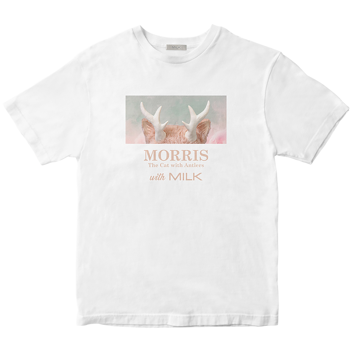MORRIS×MILK T-shirt《Planned to be shipped in late Sep. 2021》