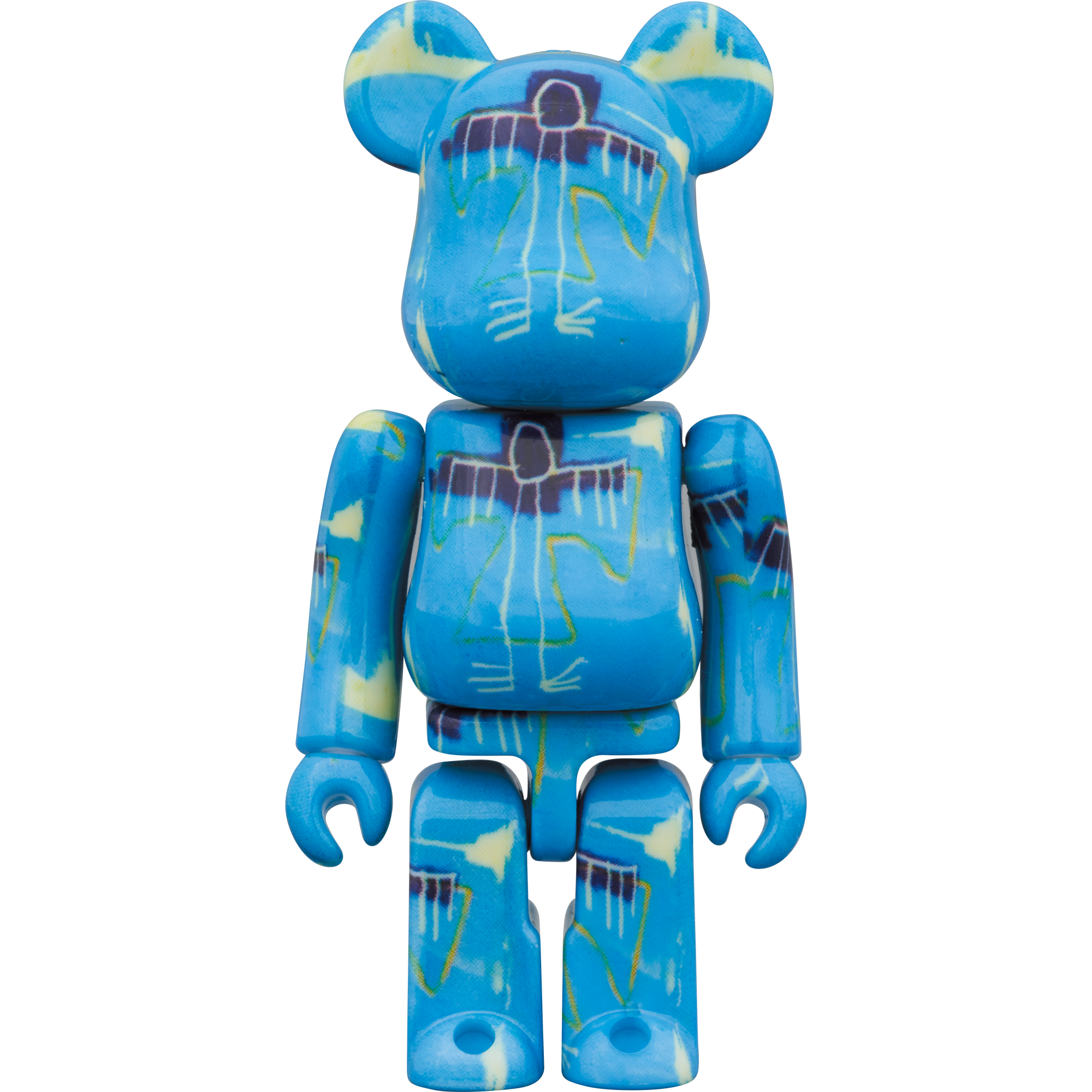BE@RBRICK JEAN-MICHEL BASQUIAT #9 100％ & 400％