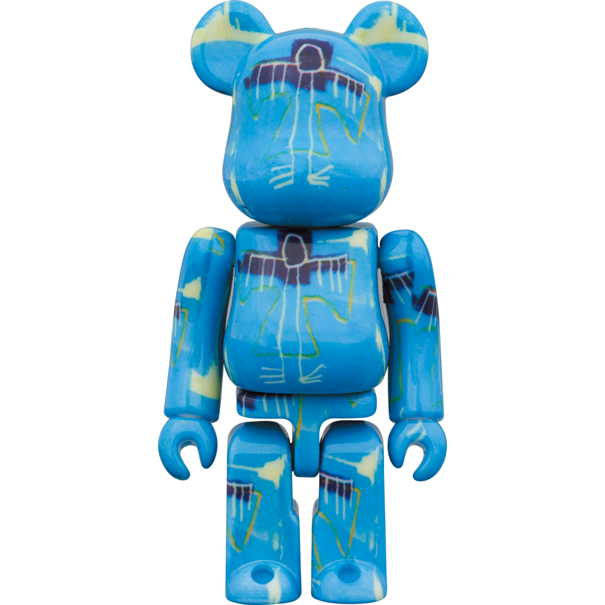 BE@RBRICK JEAN-MICHEL BASQUIAT #9 100％ & 400％