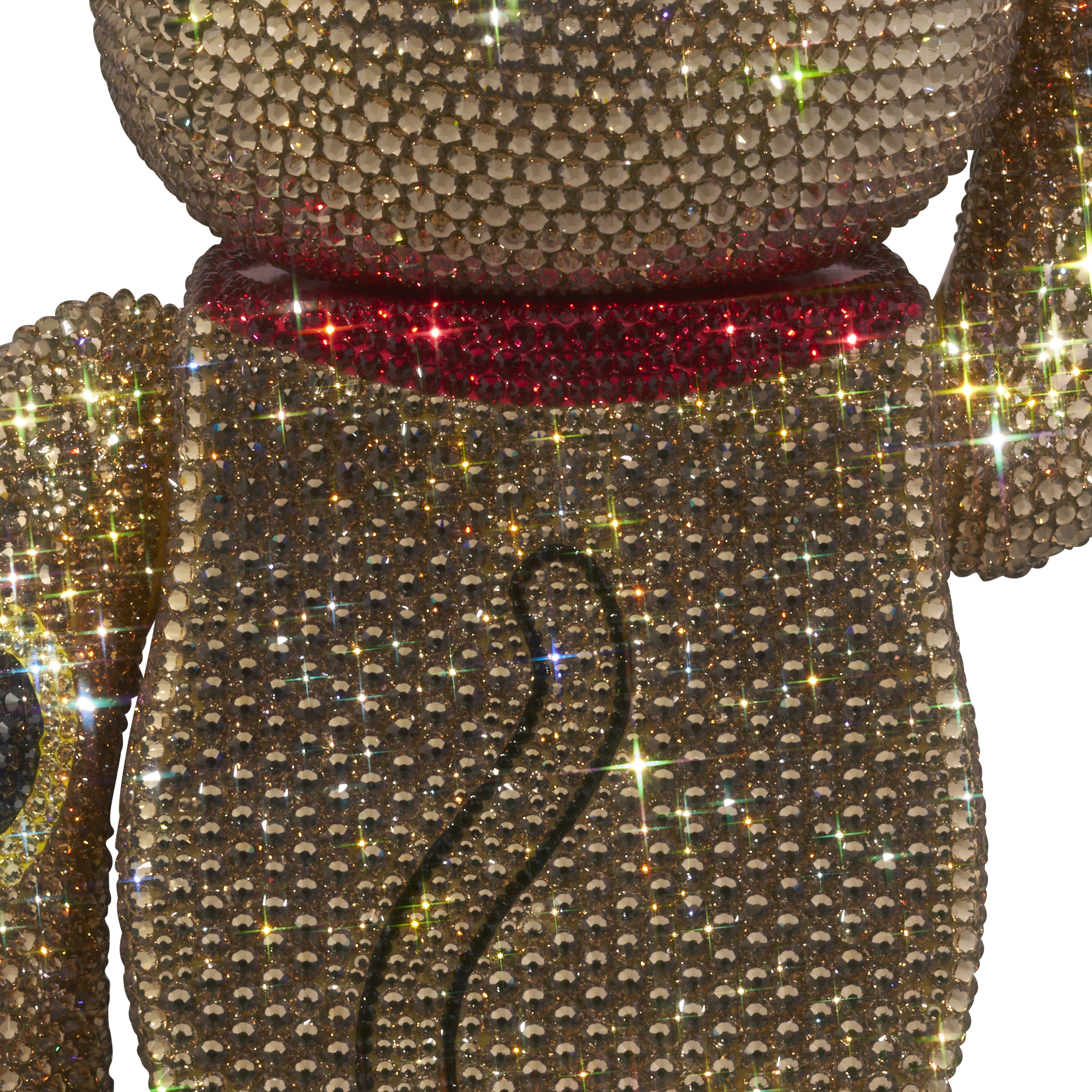BE@RBRICK CRYSTAL DECORATE Manekineko Gold 400%