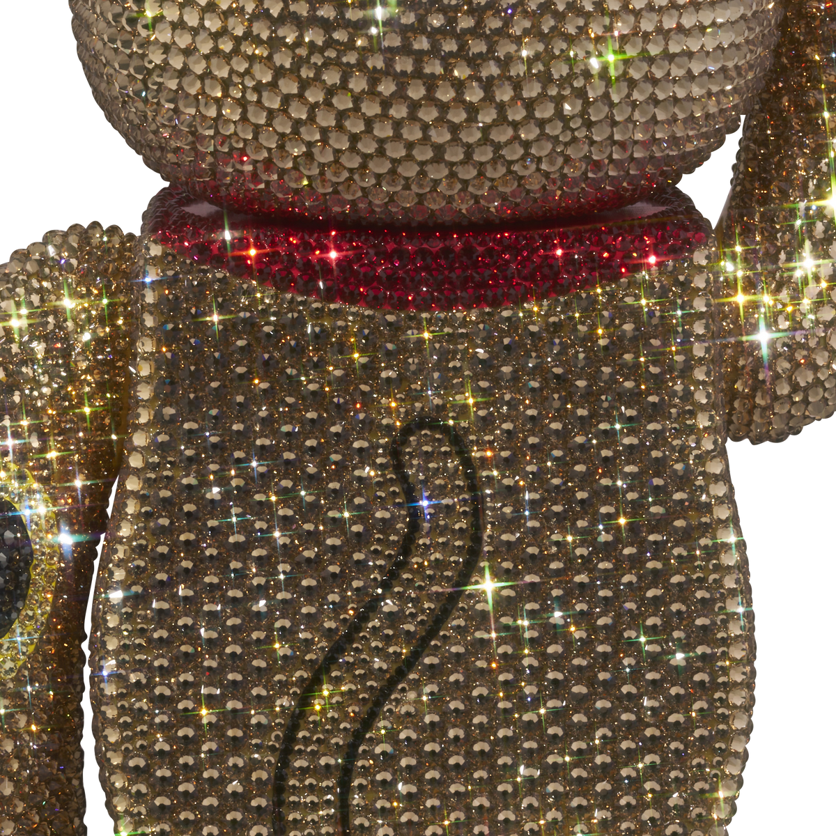 BE@RBRICK CRYSTAL DECORATE 招き猫 招福 金 400％ | MEDICOM TOY