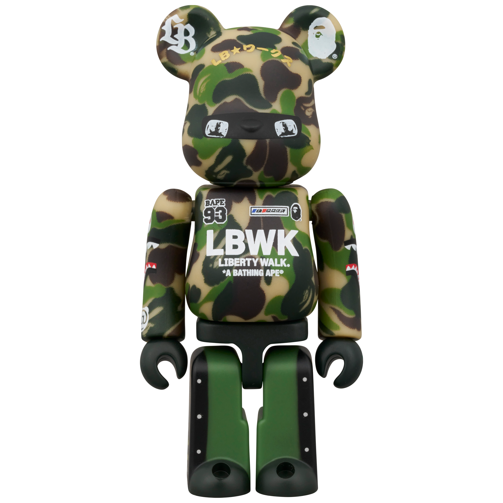 BE@RBRICK LBWK × BAPE(R)  100％ & 400％