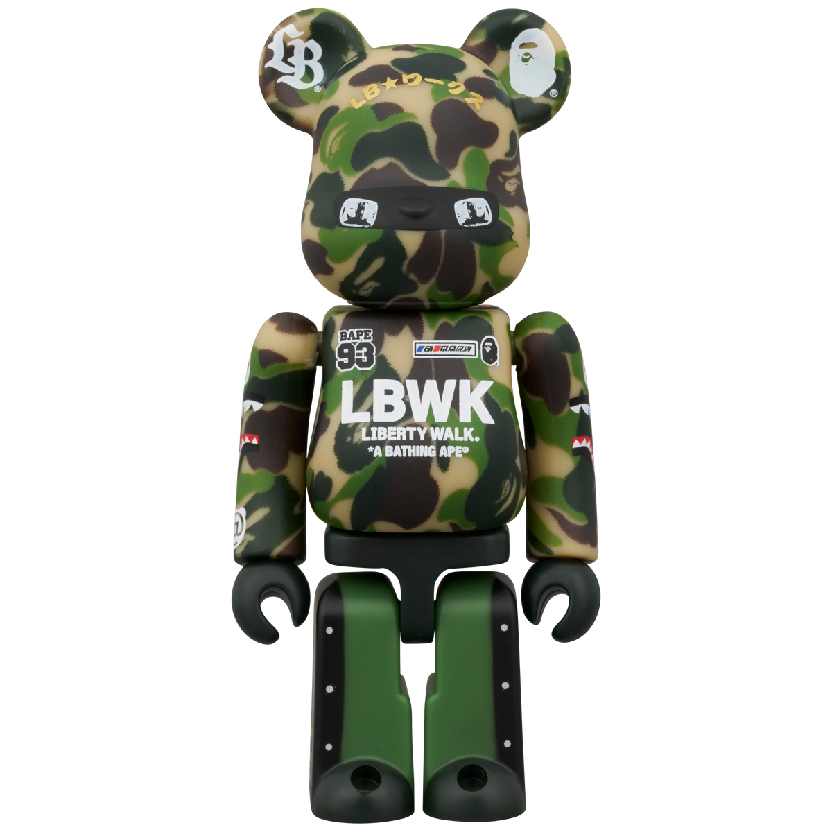 BE@RBRICK LBWK × BAPE(R)  100％ & 400％