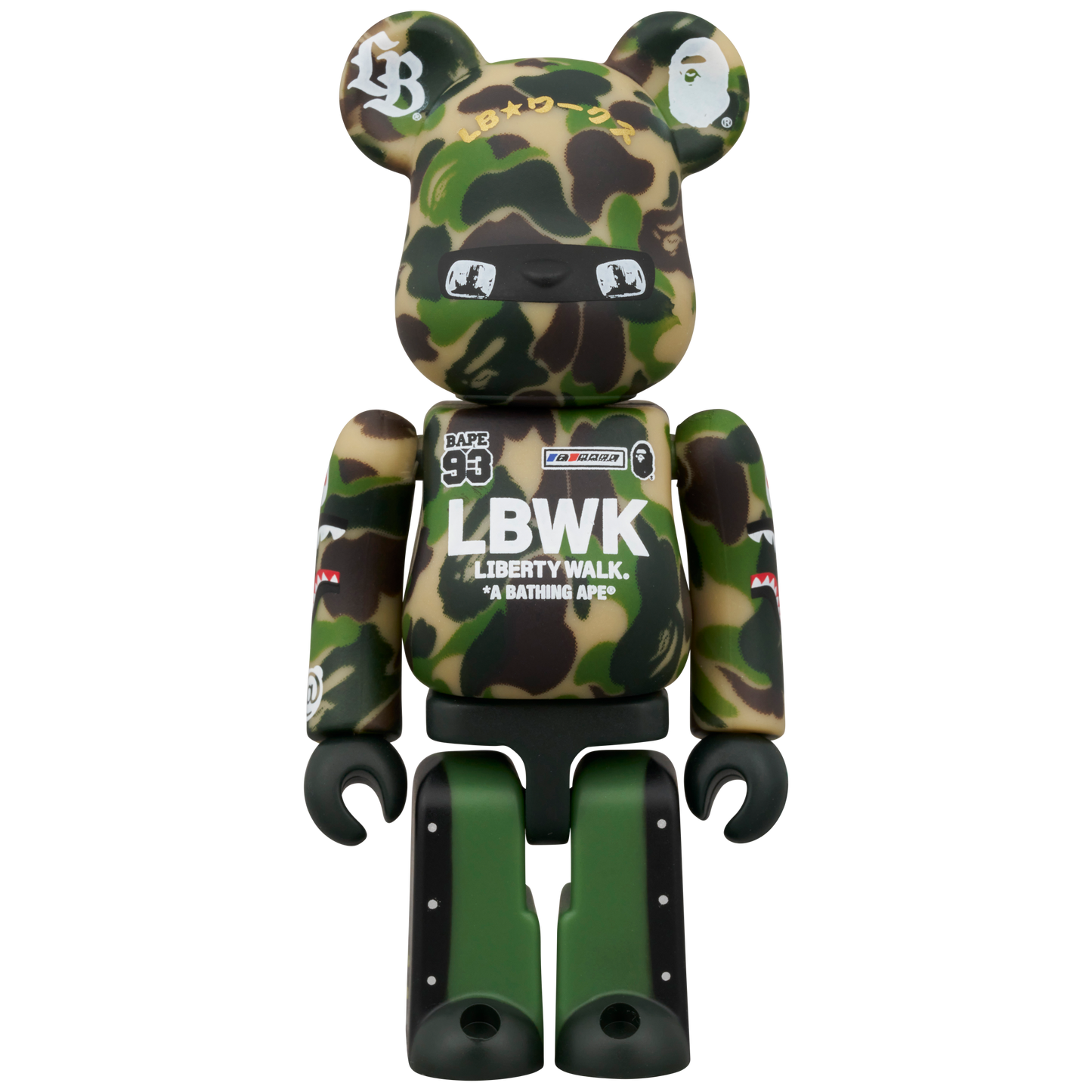 BE@RBRICK LBWK × BAPE(R)  100％ & 400％