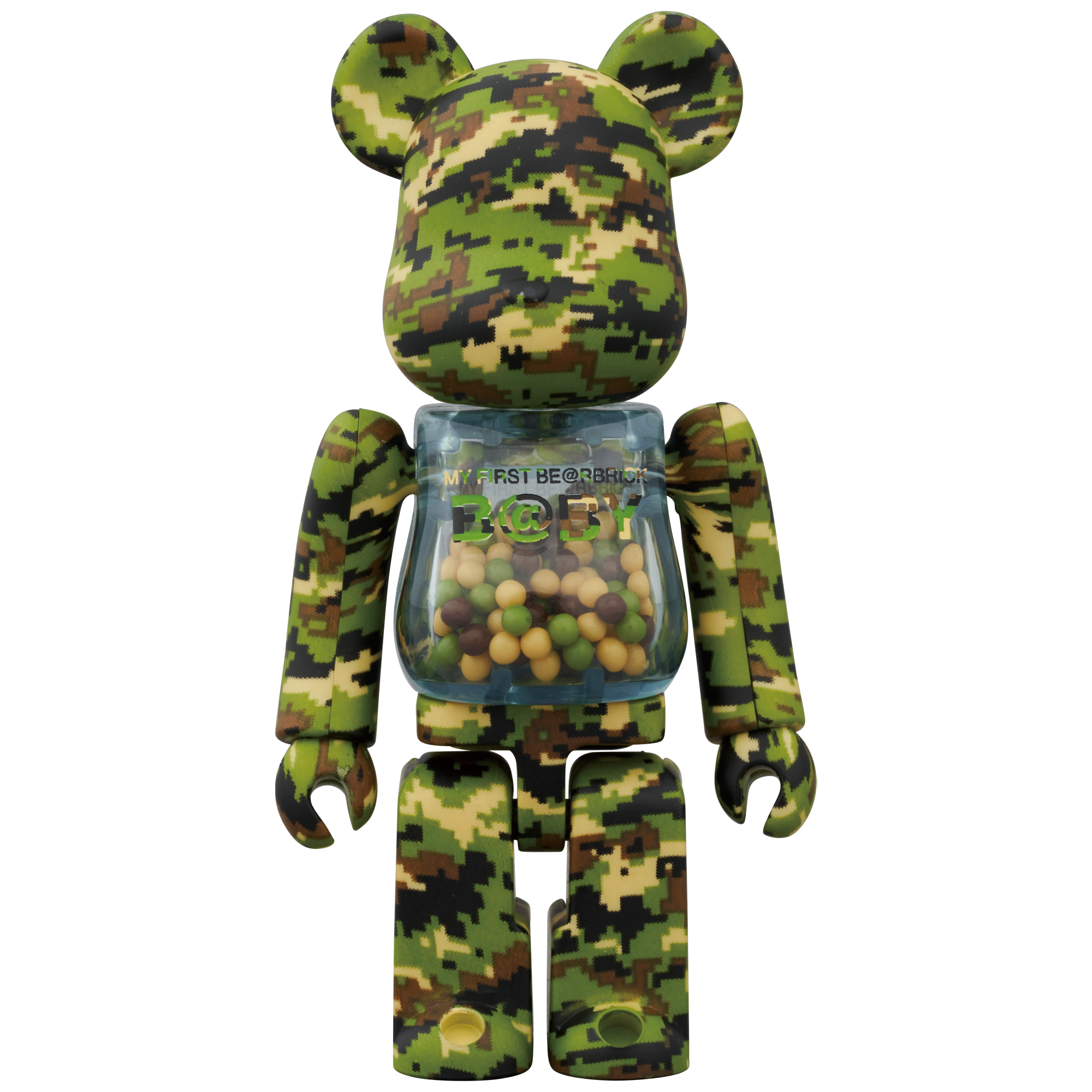 MY FIRST BE@RBRICK B@BY DIGITAL CAMO Ver. 100％ & 400％