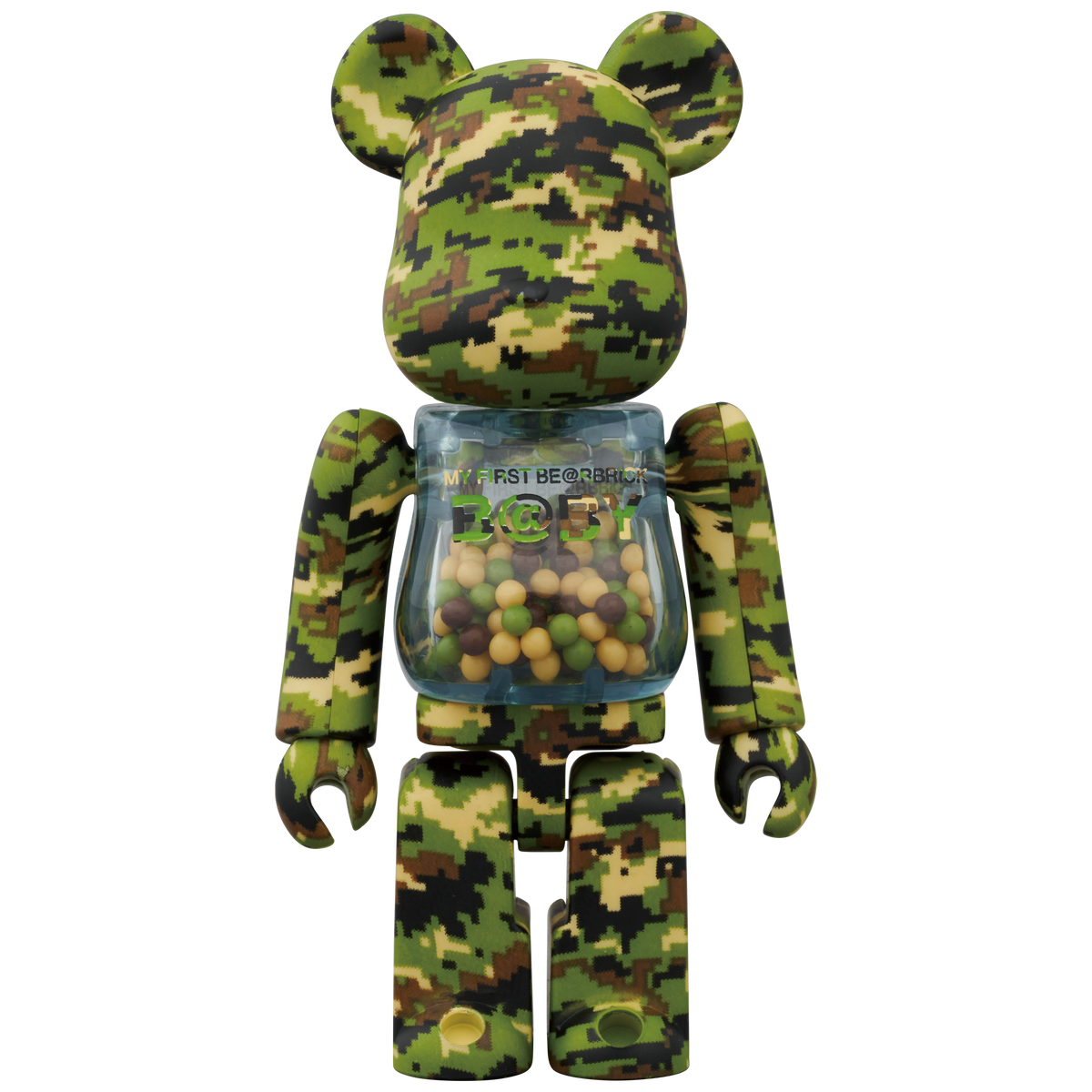 MY FIRST BE@RBRICK B@BY DIGITAL CAMO Ver. 100％ & 400％
